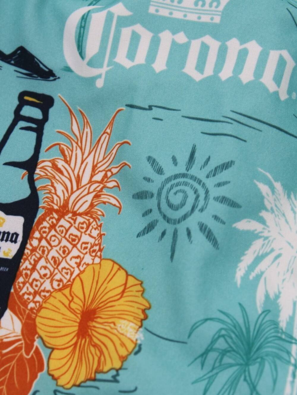 Corona Teal Navy Swim Trunks Men's Small 28/30 - Picture 6 of 6